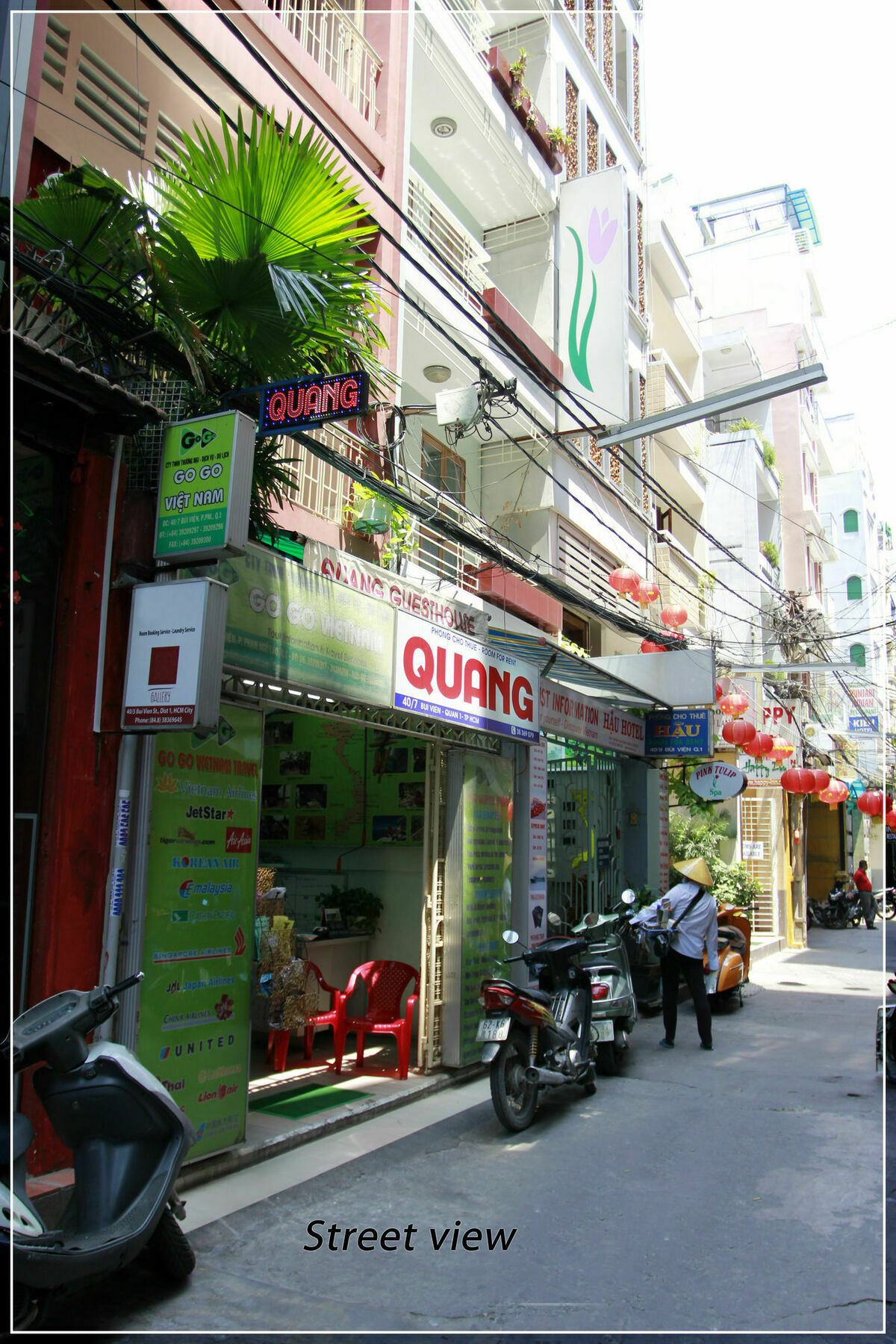 הו צ'י מין סיטי Quang Saigon Hotel- 40-7 Bui Vien-Walking Street מראה חיצוני תמונה